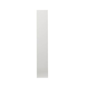 GoodHome Alisma High gloss white slab Tall wall Cabinet door (W)150mm (H)895mm (T)18mm