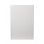 GoodHome Alisma High gloss white slab Tall wall Cabinet door (W)600mm (H)895mm (T)18mm