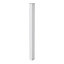 GoodHome Alisma Innovo handleless gloss light grey slab Standard Corner post, (W)48mm (H)715mm