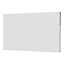 GoodHome Alisma Innovo handleless gloss white slab Standard Drawer end panel (H)340mm (W)595mm