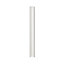 GoodHome Alisma Innovo high gloss white slab Standard Corner post, (W)34mm (H)715mm