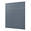 GoodHome Alisma Matt blue Door & drawer, (W)600mm (H)715mm (T)18mm