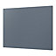 GoodHome Alisma Matt blue slab Appliance Cabinet door (W)600mm (H)453mm (T)18mm