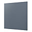 GoodHome Alisma Matt blue slab Appliance Cabinet door (W)600mm (H)626mm (T)18mm