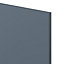 GoodHome Alisma Matt blue slab Highline Cabinet door (W)250mm (H)715mm (T)18mm