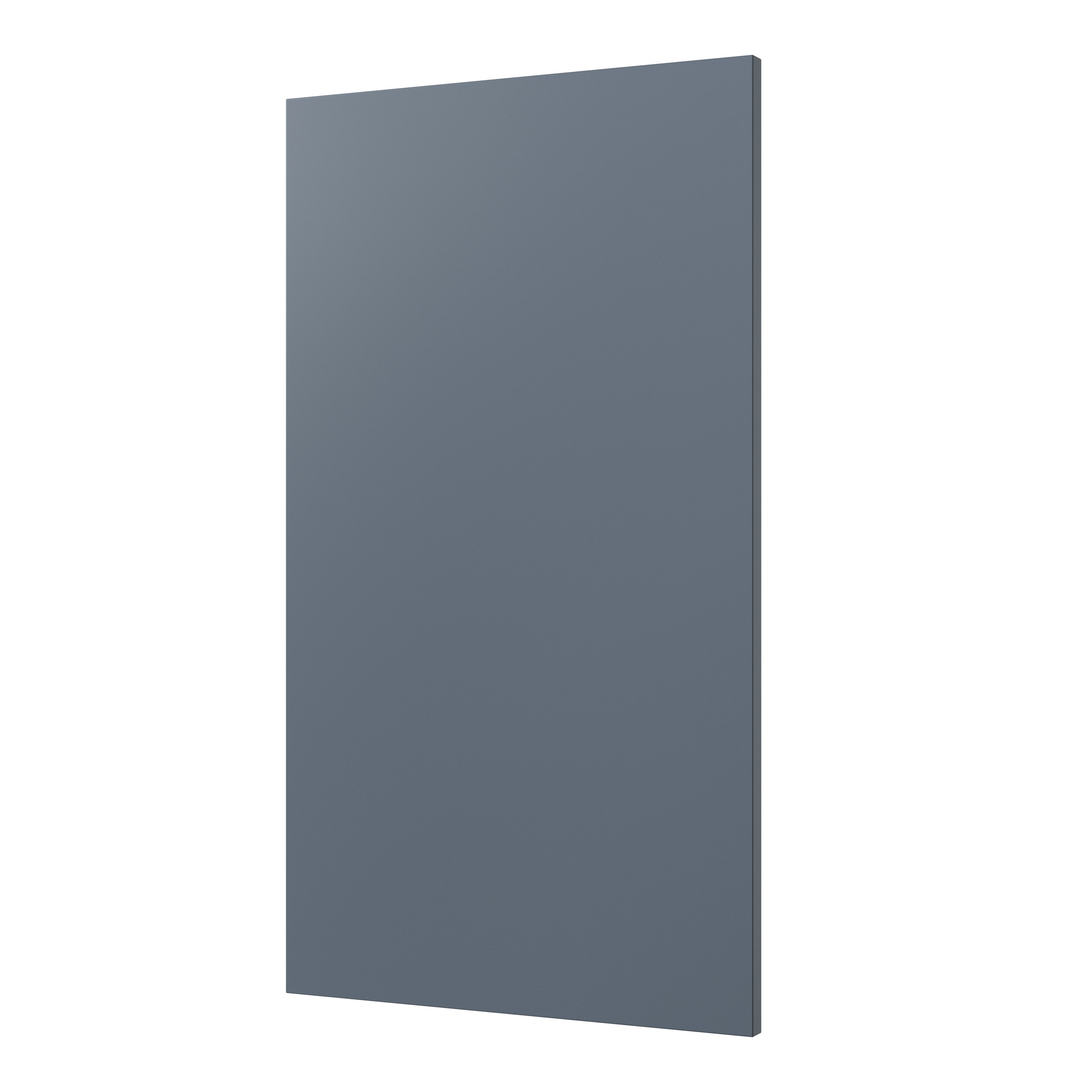 GoodHome Alisma Matt blue slab Highline Cabinet door (W)400mm (H)715mm (T)18mm - 3