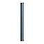 GoodHome Alisma Matt blue slab Standard Corner post, (W)34mm (H)895mm
