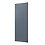GoodHome Alisma Matt blue slab Standard Wall Clad on end panel (H)960mm (W)360mm