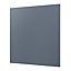 GoodHome Alisma Matt blue slab Tall appliance Cabinet door (W)600mm (H)633mm (T)18mm