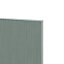 GoodHome Alpinia Matt Green Painted Wood Effect Shaker Standard End support panel (H)870mm (W)590mm