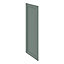 GoodHome Alpinia Matt Green Painted Wood Effect Shaker Tall larder Cabinet door (W)500mm (H)1467mm (T)18mm