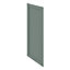 GoodHome Alpinia Matt Green Painted Wood Effect Shaker Tall larder Cabinet door (W)600mm (H)1467mm (T)18mm