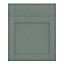 GoodHome Alpinia Matt green wood effect Drawerline door & drawer front, (W)600mm (H)715mm (T)18mm