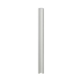 GoodHome Alpinia Matt grey painted wood effect shaker Grey wood effect Tall Wall corner post, (W)59mm