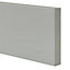 GoodHome Alpinia Matt grey painted wood effect shaker Standard Appliance Filler panel (H)58mm (W)597mm