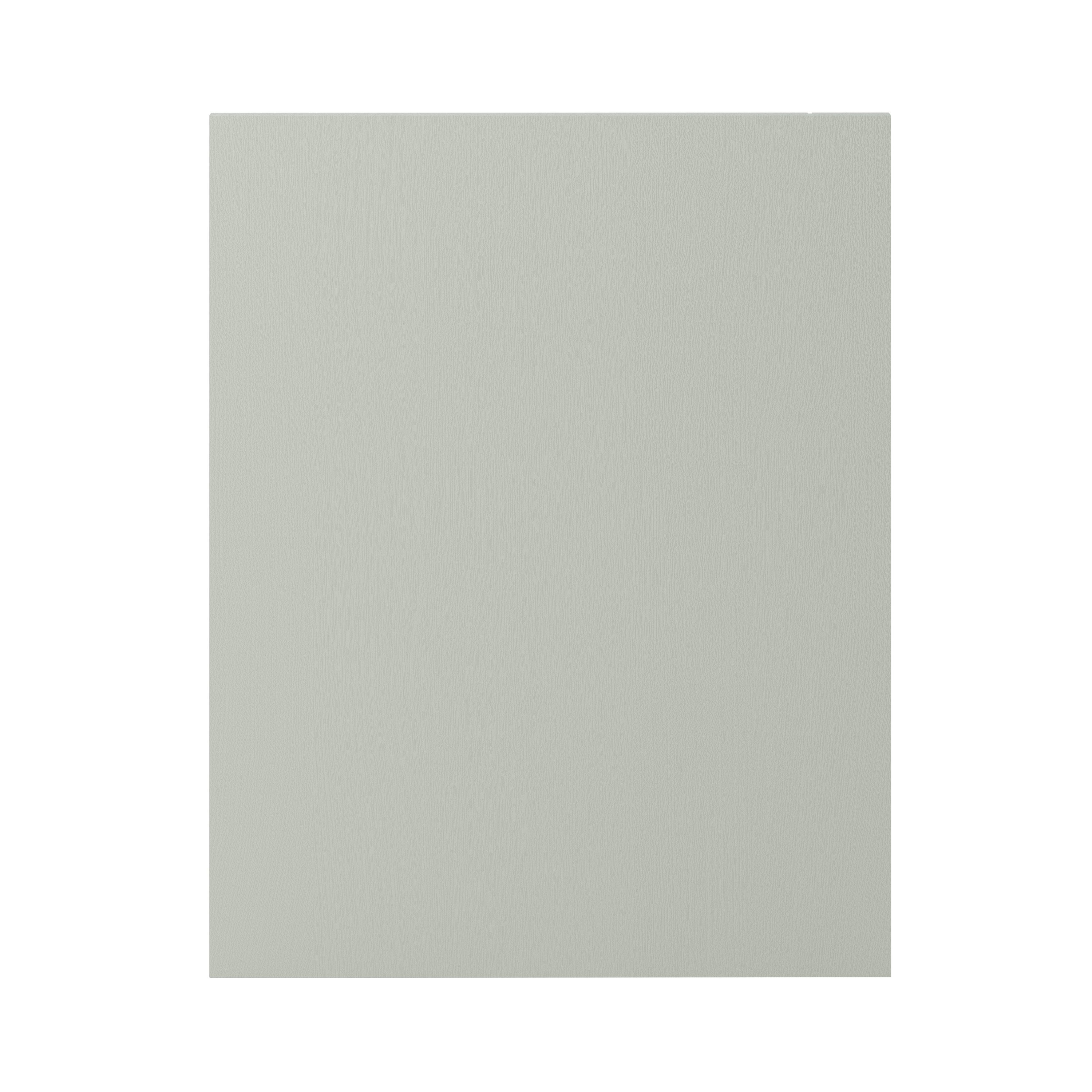 GoodHome Alpinia Matt grey painted wood effect shaker Standard End panel (H)720mm (W)570mm