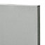 GoodHome Alpinia Matt grey painted wood effect shaker Tall wall Cabinet door (W)150mm (H)895mm (T)18mm