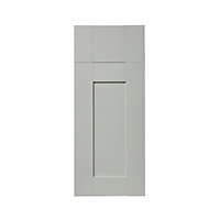 GoodHome Alpinia Matt grey wood effect Door & drawer, (W)300mm (H)715mm (T)18mm