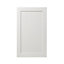 GoodHome Alpinia Matt ivory painted wood effect shaker 50:50 Larder Cabinet door (W)600mm (H)1001mm (T)18mm