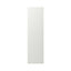 GoodHome Alpinia Matt ivory painted wood effect shaker Standard Appliance & larder End panel (H)2010mm (W)570mm, Pair