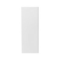 GoodHome Alpinia Matt ivory painted wood effect shaker Standard Wall Clad on end panel (H)960mm (W)360mm