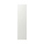GoodHome Alpinia Matt ivory painted wood effect shaker Tall Appliance & larder End panel (H)2190mm (W)570mm, Set