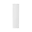 GoodHome Alpinia Matt ivory painted wood effect shaker Tall Clad on end panel (H)2400mm (W)610mm