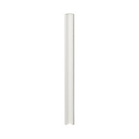 GoodHome Alpinia Matt ivory painted wood effect shaker Tall Wall corner post, (W)59mm (H)895mm