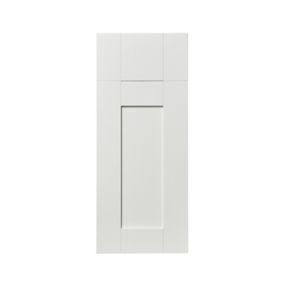 GoodHome Alpinia Matt ivory wood effect Door & drawer, (W)300mm (H)715mm (T)18mm