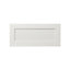 GoodHome Alpinia Matt ivory wood effect Drawer front, bridging door & bi fold door, (W)800mm (H)356mm (T)18mm