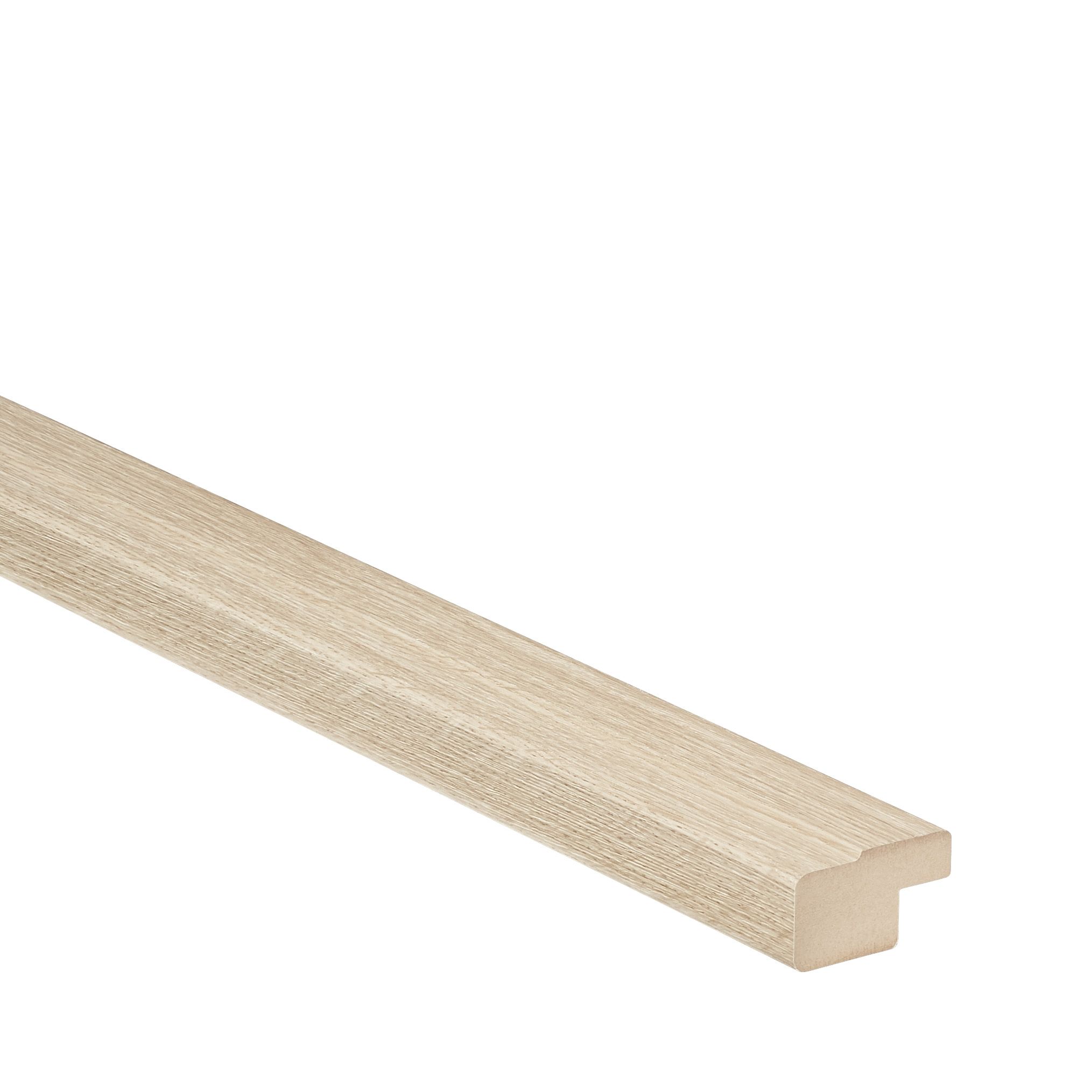 GoodHome Alpinia Matt light oak effect Cornice & pelmet, (L)2400mm (H)35mm