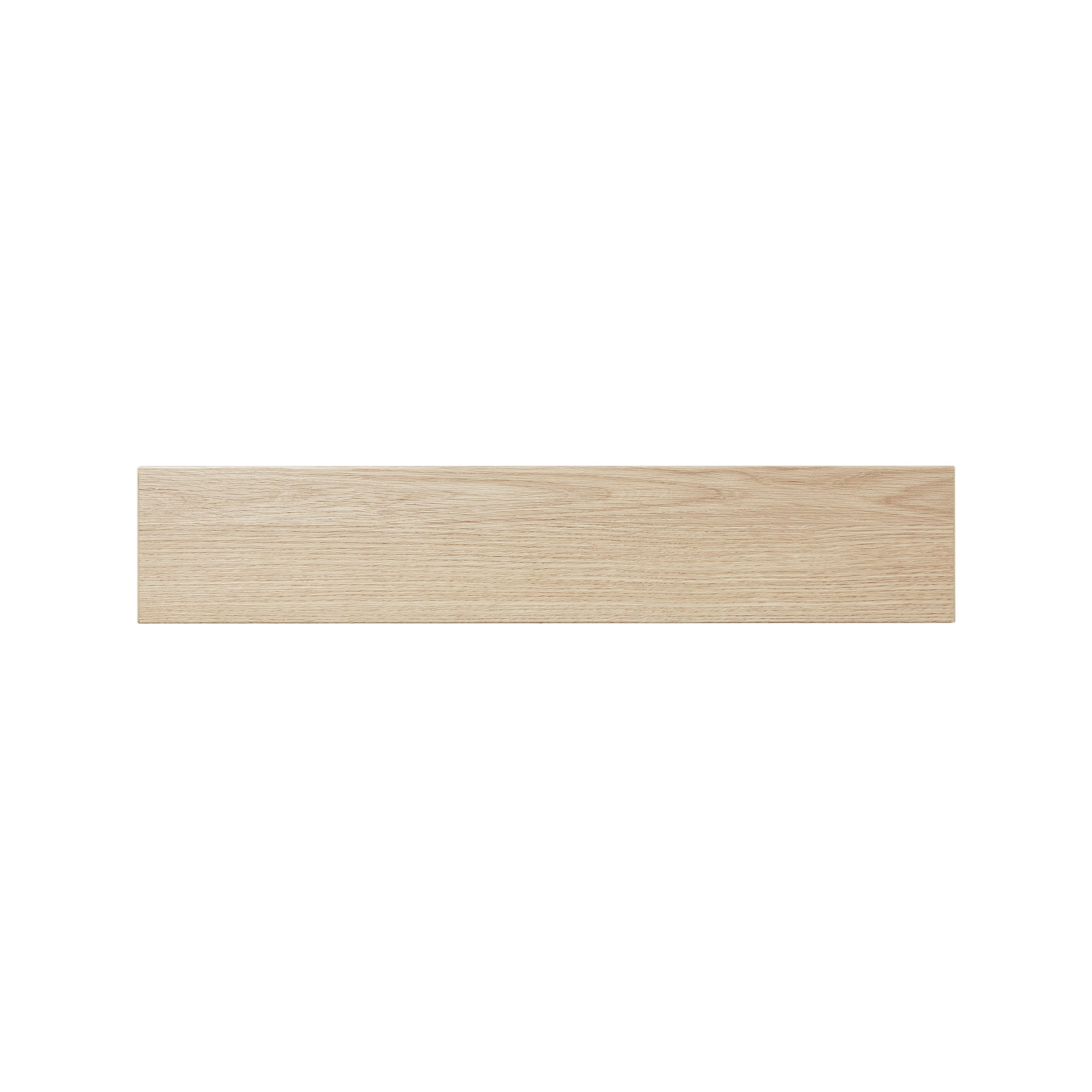 GoodHome Alpinia Matt light oak effect Standard Appliance Filler panel (H)115mm (W)597mm