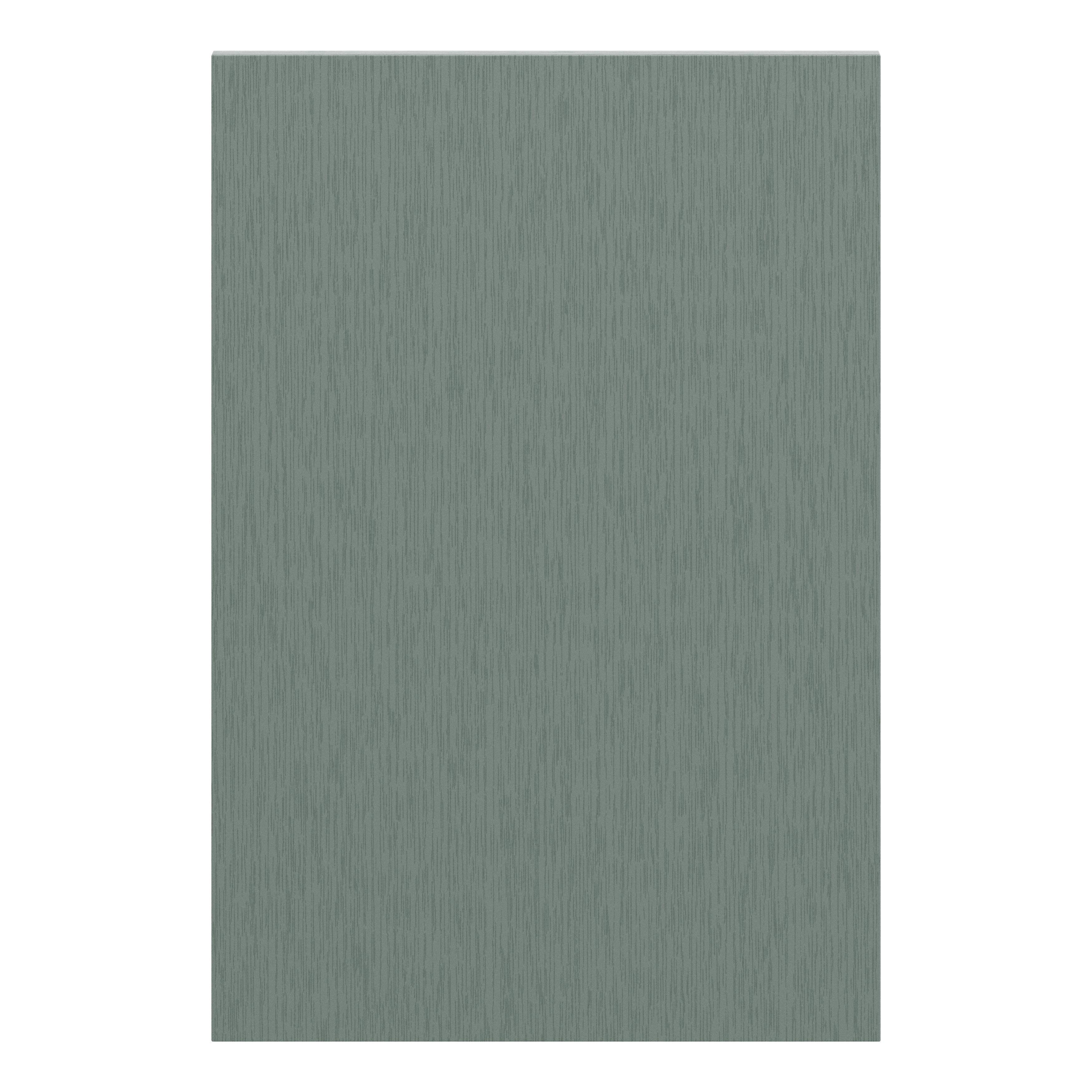 GoodHome Alpinia Matt reed green wood effect Standard End support panel (H)870mm (W)590mm