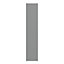 GoodHome Alpinia Matt Slate Grey Painted Wood Effect Shaker Highline Cabinet door (W)150mm (H)715mm (T)18mm