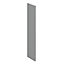 GoodHome Alpinia Matt Slate Grey Painted Wood Effect Shaker Highline Cabinet door (W)150mm (H)715mm (T)18mm
