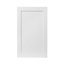 GoodHome Alpinia Matt white tongue & groove shaker 50:50 Larder Cabinet door (W)600mm (H)1001mm (T)18mm