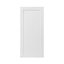 GoodHome Alpinia Matt white tongue & groove shaker 70:30 Larder Cabinet door (W)600mm (H)1287mm (T)18mm