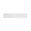 GoodHome Alpinia Matt white tongue & groove shaker Standard Appliance Filler panel (H)115mm (W)597mm
