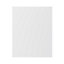 GoodHome Alpinia Matt white tongue & groove shaker Standard End panel (H)720mm (W)570mm