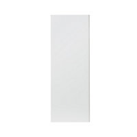 GoodHome Alpinia Matt white tongue & groove shaker Standard Wall Clad on end panel (H)960mm (W)360mm