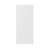 GoodHome Alpinia Matt white tongue & groove shaker Standard Wall End panel (H)720mm (W)320mm
