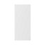 GoodHome Alpinia Matt white tongue & groove shaker Standard Wall End panel (H)720mm (W)320mm