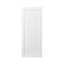 GoodHome Alpinia Matt white tongue & groove shaker Tall larder Cabinet door (W)600mm (H)1467mm (T)18mm