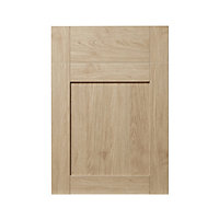 GoodHome Alpinia Oak effect Door & drawer, (W)500mm (H)715mm (T)18mm