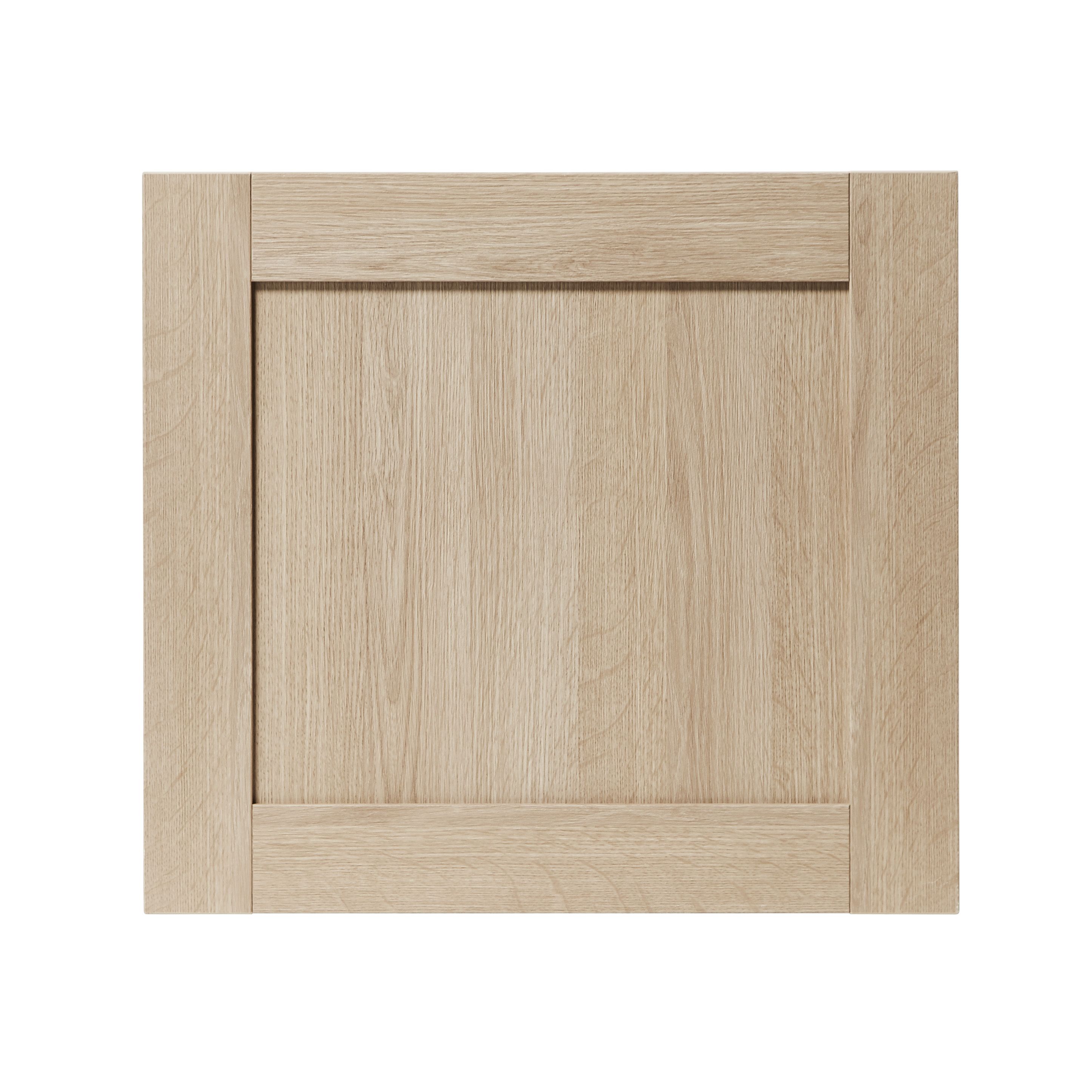 GoodHome Alpinia Oak effect shaker Appliance Cabinet door (W)600mm (H ...