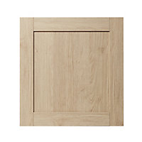 GoodHome Alpinia Oak effect shaker Appliance Cabinet door (W)600mm (H)626mm (T)18mm