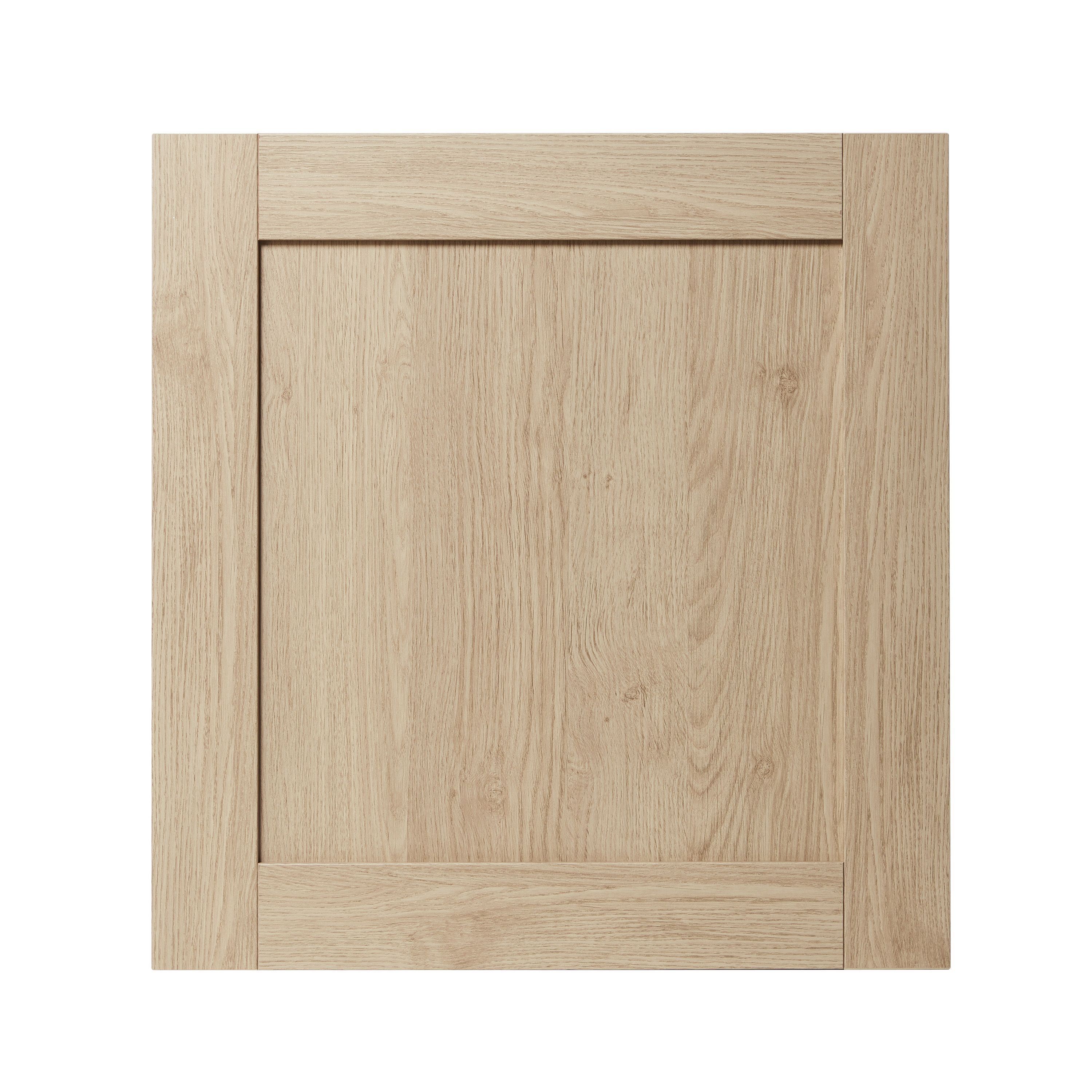 GoodHome Alpinia Oak effect shaker Appliance Cabinet door (W)600mm (H ...