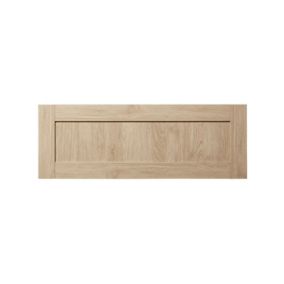 GoodHome Alpinia Oak effect shaker Drawer front, bridging door & bi fold door, (W)1000mm