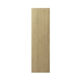 GoodHome Alpinia Oak effect shaker Standard Appliance & larder End panel (H)2010mm (W)570mm, Pair
