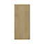GoodHome Alpinia Oak effect shaker Standard Wall End panel (H)720mm (W)320mm